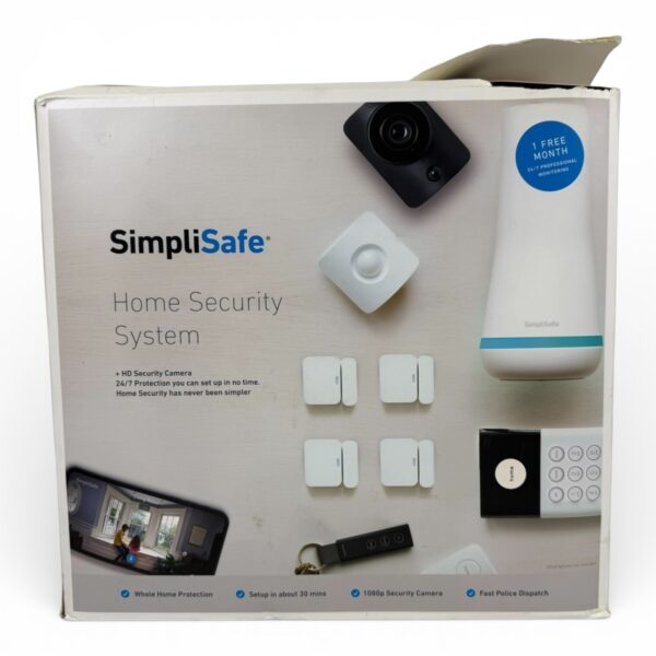 SimpliSafe Home 10 Piece System 1080p HD Security Camera HSK 101 (SPG065394)
