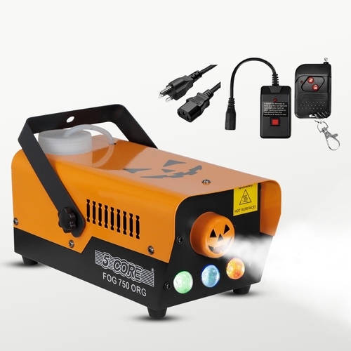 5 Core Fog Smoke Machine 750W Low Lying Indoor Outdoor 250ML Fog Maker