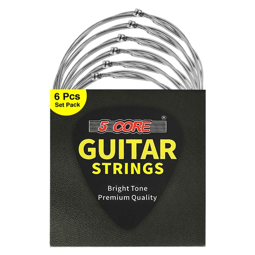 5 Core Electric Guitar Strings for 6 String Guitars Nickel Plated