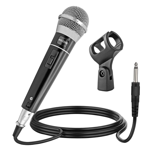 5Core XLR Microphone Dynamic Mic Karaoke Singing Studio Mics Handheld
