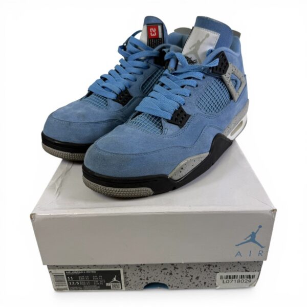 Nike Air Jordan 4 Retro ‘University Blue’ CT8527-400 Men’s Size 12.5 (SPG065534)