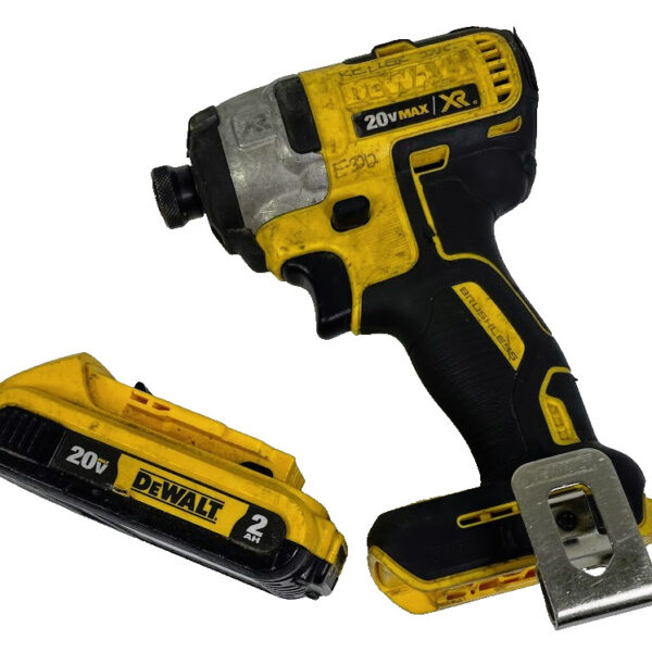DeWalt DCF887 20V MAX XR Brushless 1/4" Impact Driver w/ 2Ah Battery