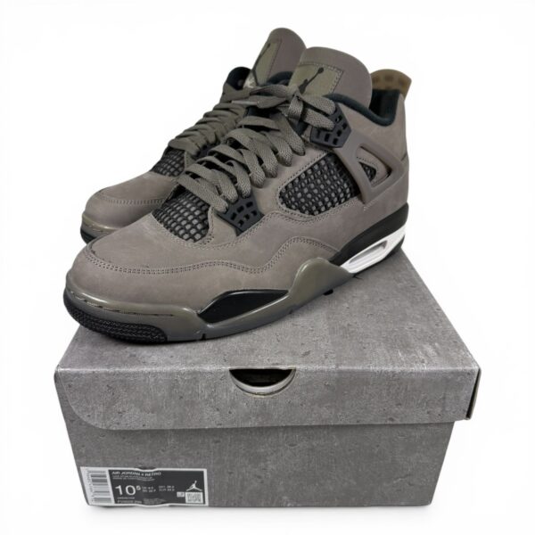 Nike Air Jordan Retro 4 Cave Stone Black Phantom Nubuck Size 10.5 (SPG065587)