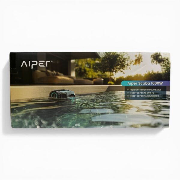 Aiper Scuba 1600W Cordless Robotic Pool Cleaner, Lightweight 15.9 lb,