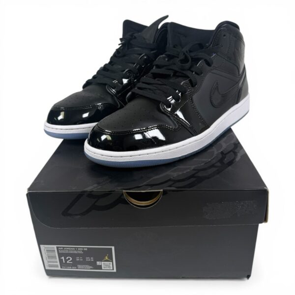 Nike Air Jordan 1 Mid SE Black Dark Concord White Sz 12 DV1308-004 (SPG065573)
