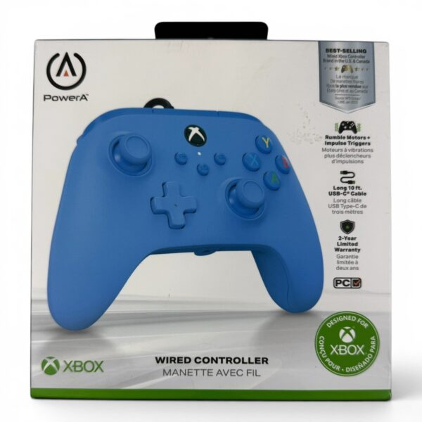 PowerA Wired Controller for Xbox Series X|S - Blue, gamepad (SPG065665)