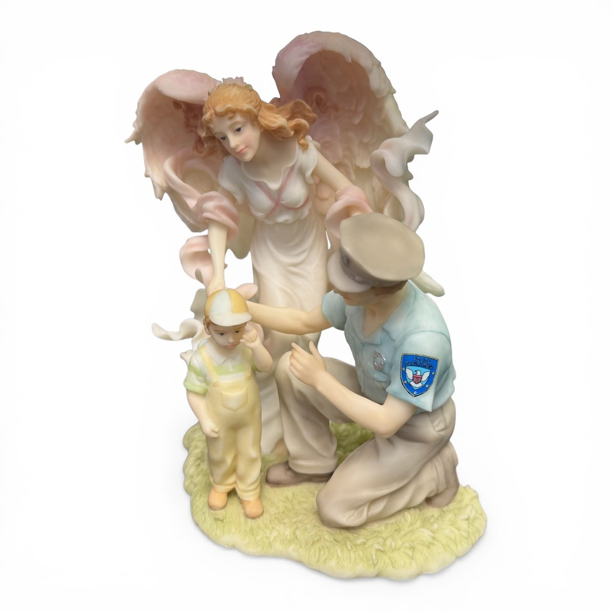 SERAPHIM CLASSICS Caring Touch Angel w/ Policeman #81776 (SPG065291)