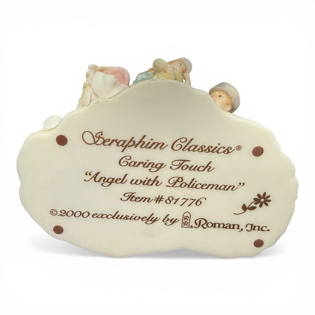 SERAPHIM CLASSICS Caring Touch Angel w/ Policeman #81776 (SPG065291)