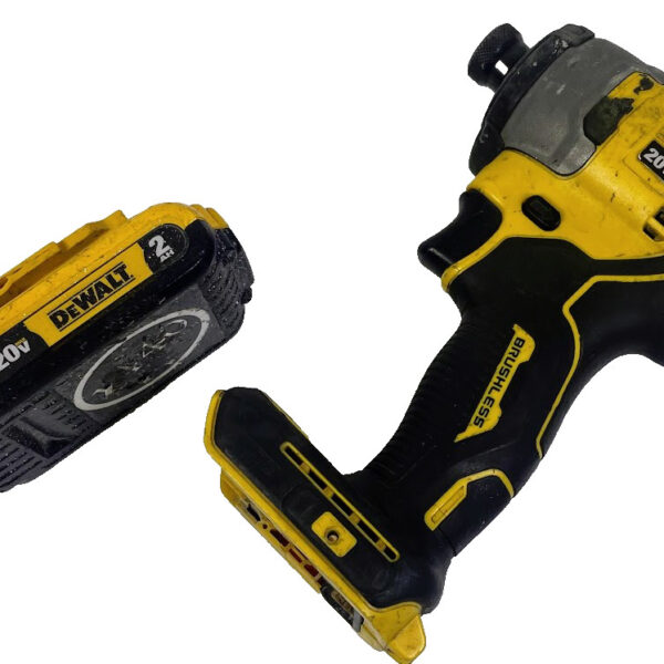 DeWalt DCF809 20V MAX Cordless Impact Drill Driver with 2.0Ah Battery