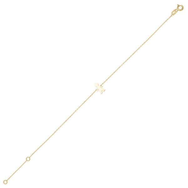 14K Yellow Gold Boy Bracelet