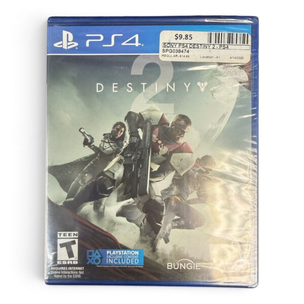 Destiny 2 - PlayStation 4 - Brand New Sealed PS4 Exclusive Content (SPG038474)