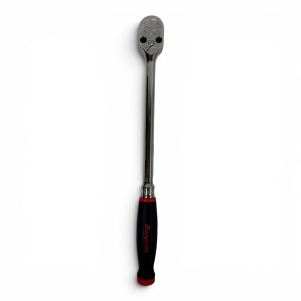 Snap-on RED 1/2" Drive Soft Grip Ratchet 15" Long SHL80A USA NEW Free Shiping