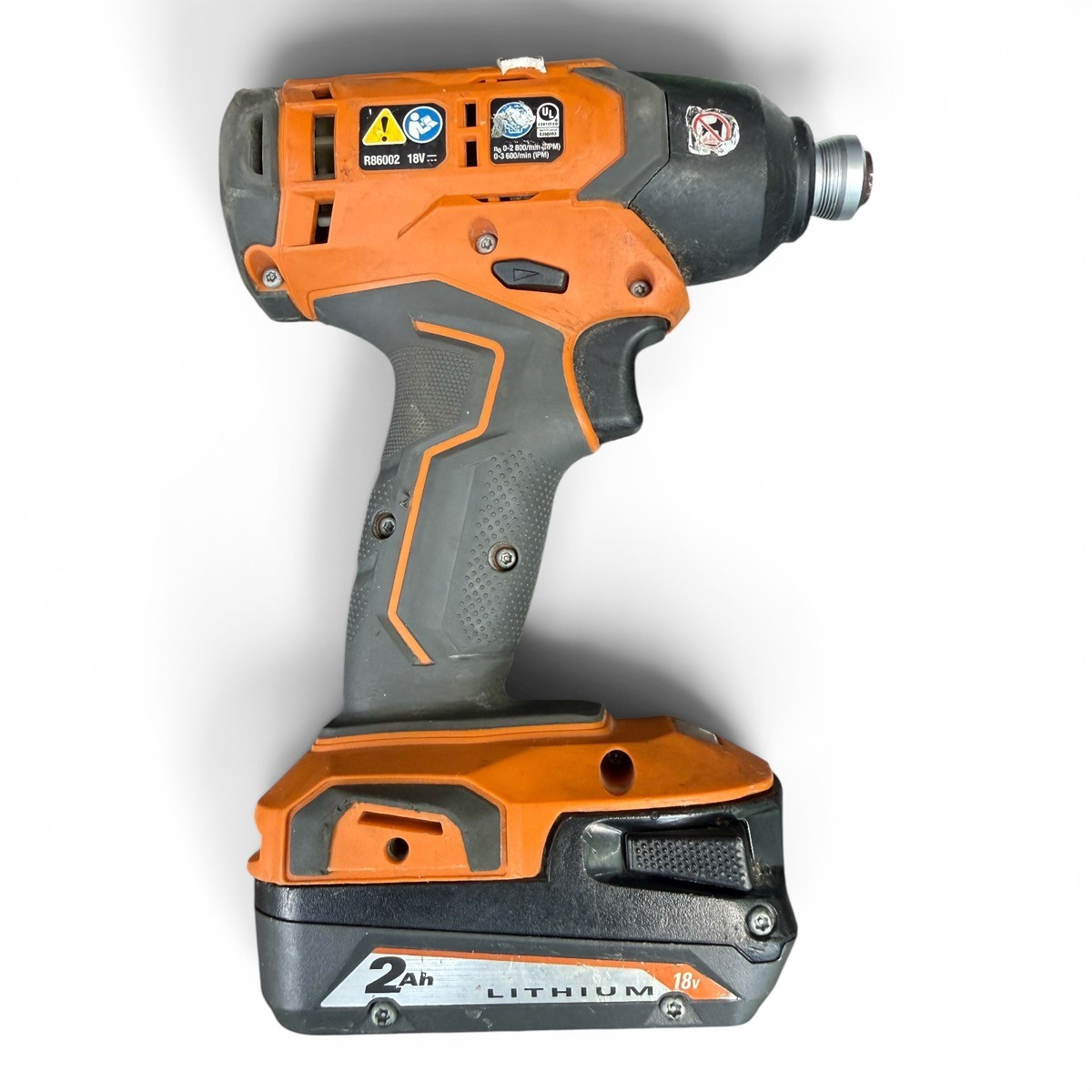 RIDGID R86002 18V Brushless Drill Driver w/ 2Ah Battery (SPG065822)