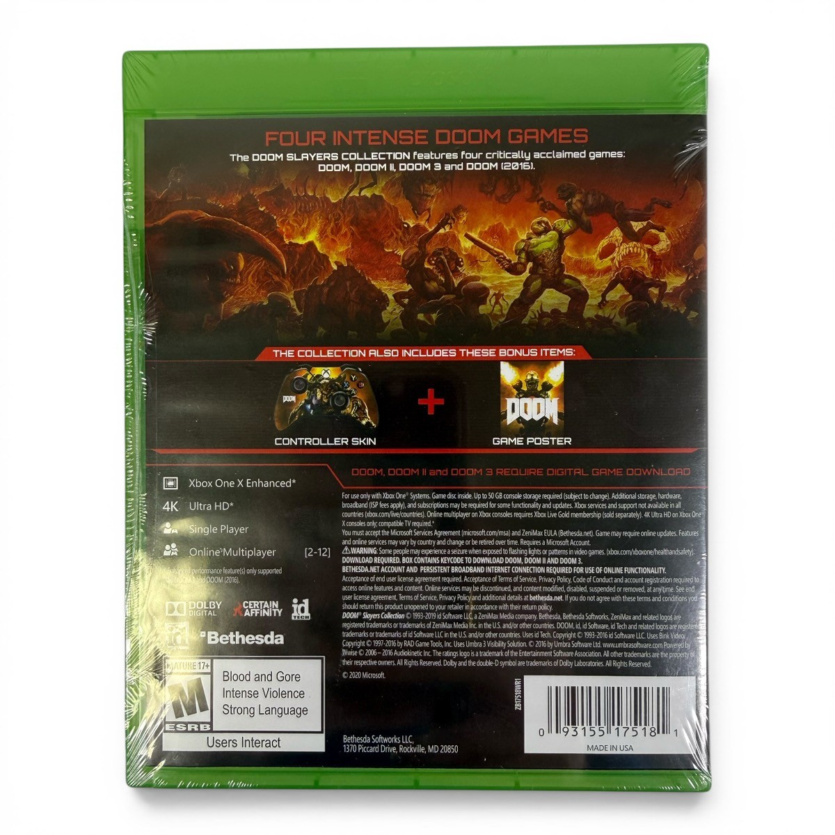 Doom Slayers Collection - Xbox One - Brand New | Factory Sealed (SPG065856)