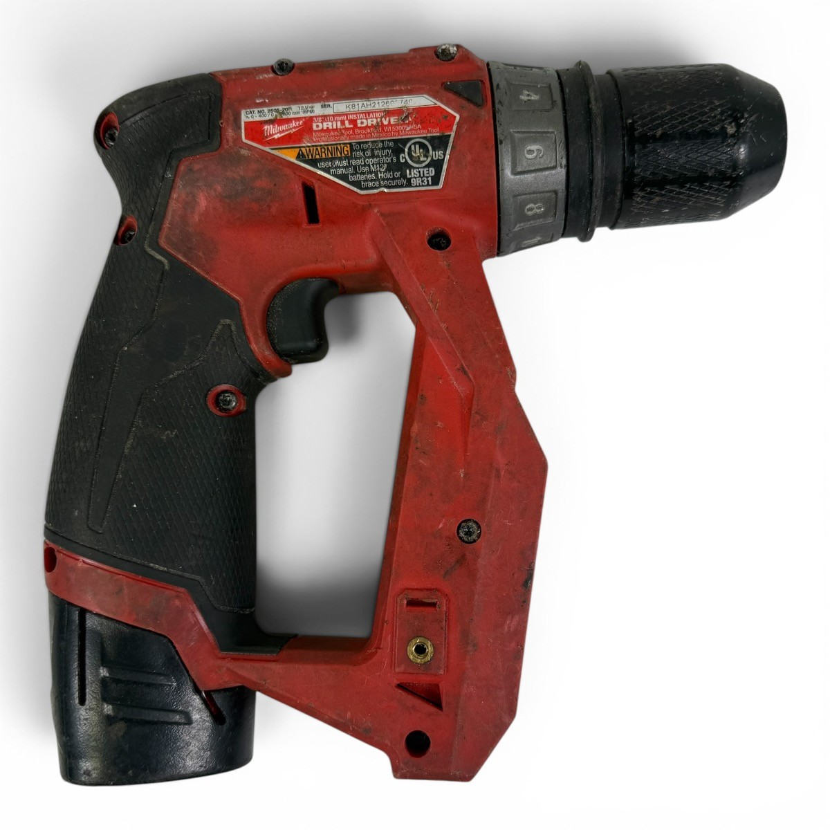 Milwaukee 2505-20 12V M12 Fuel Cordless Drill w/ Battery (SPG065838)