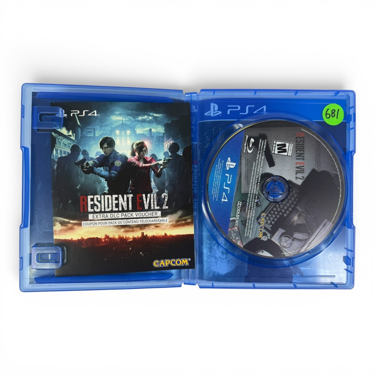 Resident Evil 2 Deluxe Edition PlayStation PS4 2019 (SPG065852)