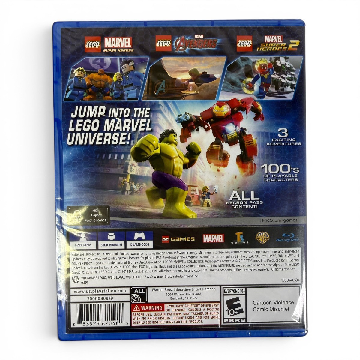LEGO Marvel Collection (Sony PlayStation 4 PS4) (SPG065853)
