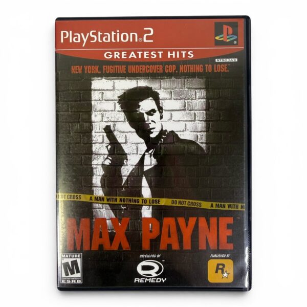 Max Payne (Sony PlayStation 2, 2001) Complete Tested Working (SPG065863)