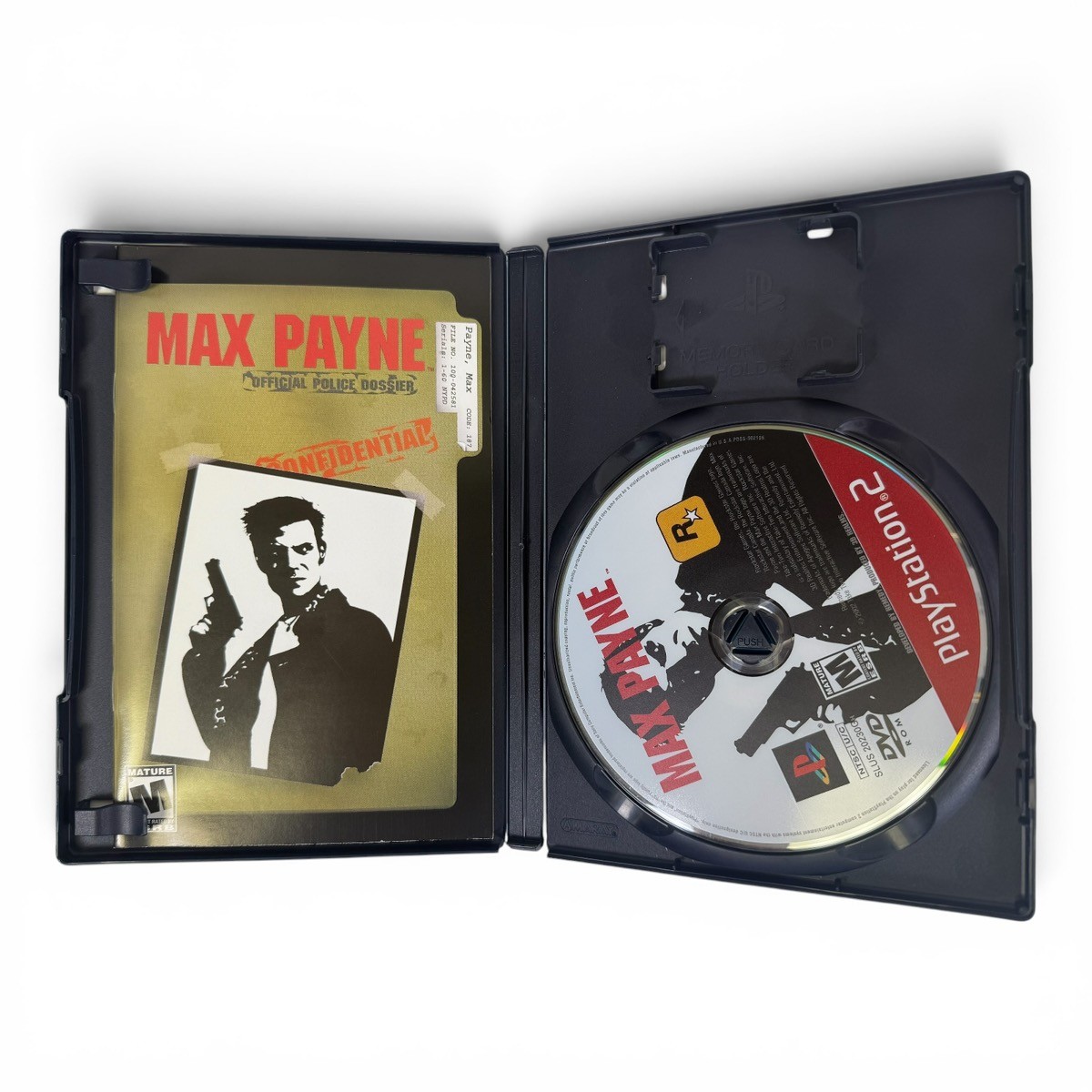 Max Payne (Sony PlayStation 2, 2001) Complete Tested Working (SPG065863)