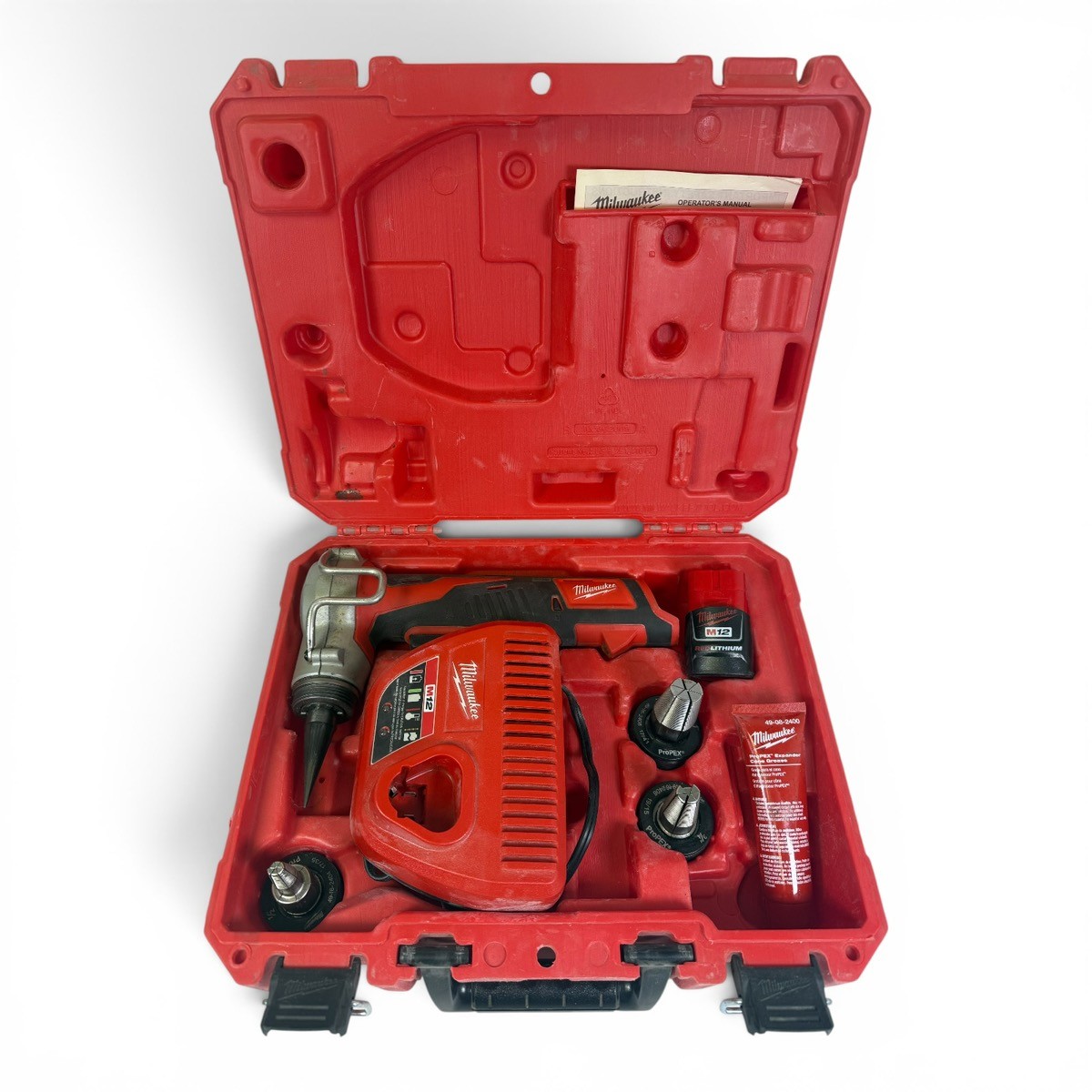 Milwaukee 2432-22 12V ProPEX Cordless 1/2-1" Head Expansion Tool Kit (SPG065912)
