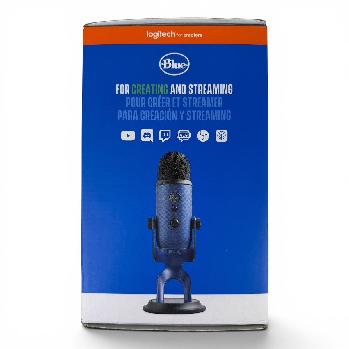 Blue Yeti Professional Multi-Pattern USB Condenser Microphone NEW (SPG065980)