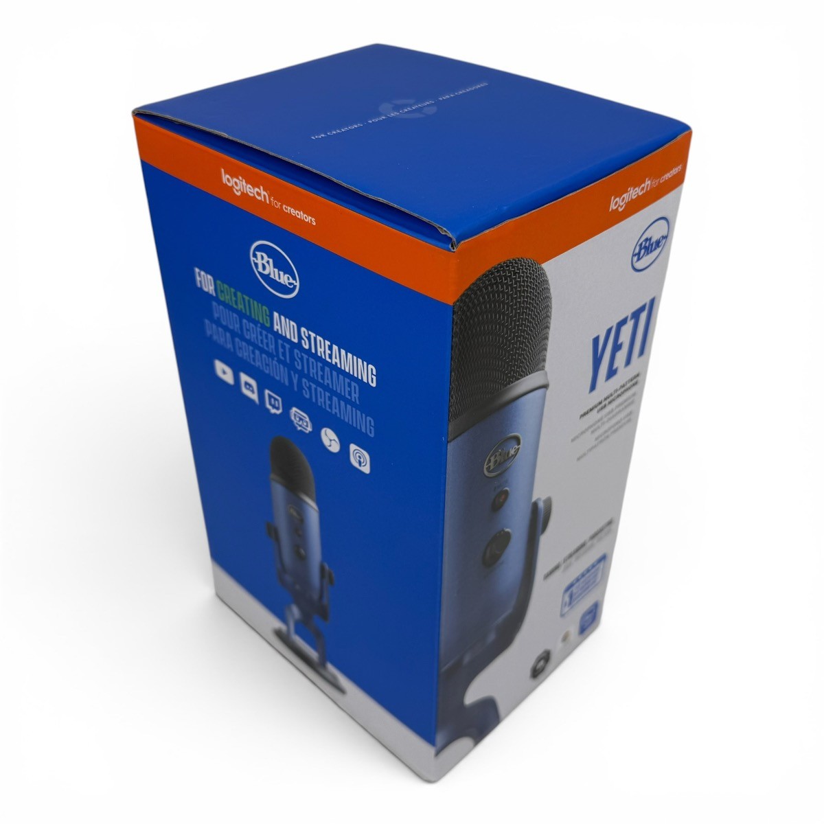 Blue Yeti Professional Multi-Pattern USB Condenser Microphone NEW (SPG065980)