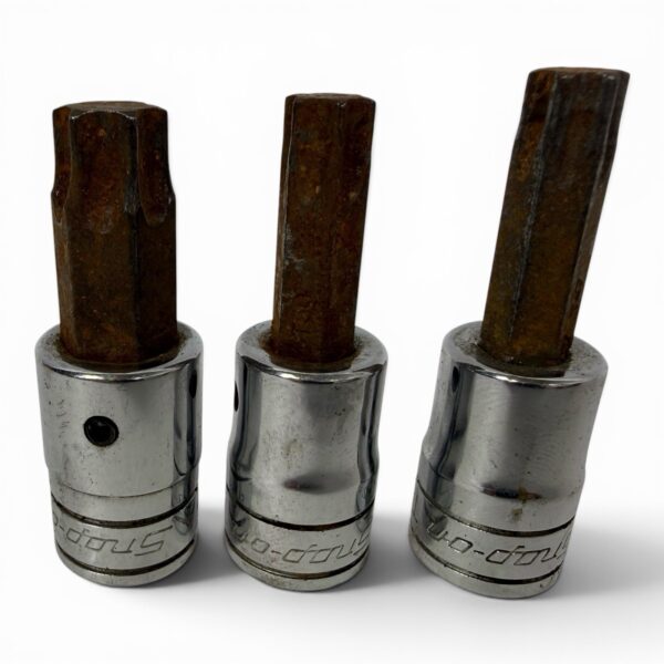 SNAP-ON 3/8" Drive T55, T50, T47 Torx Bit Driver Sockets
