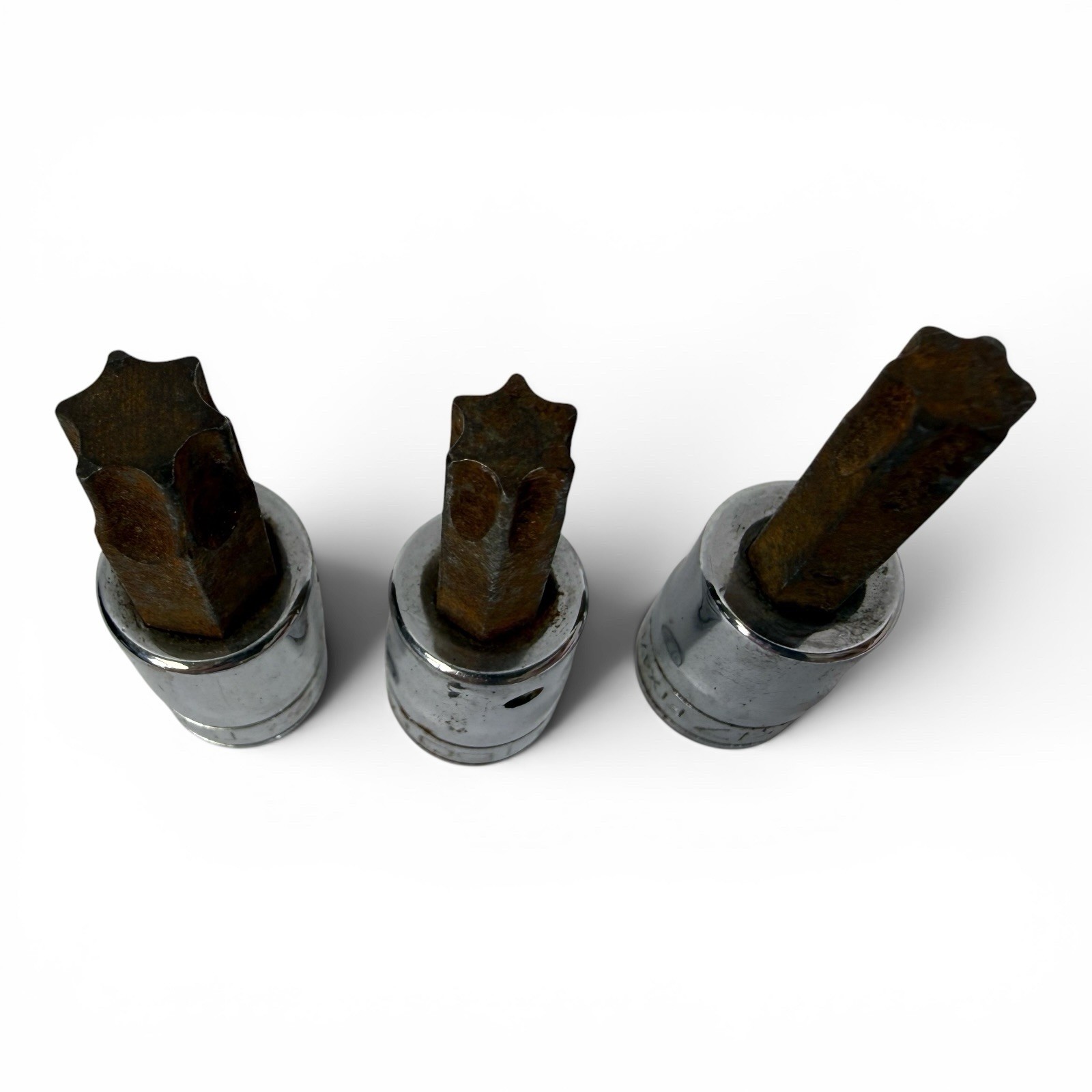 SNAP-ON 3/8" Drive T55, T50, T47 Torx Bit Driver Sockets