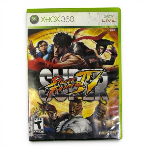 Super Street Fighter IV (Microsoft Xbox 360, 2010)