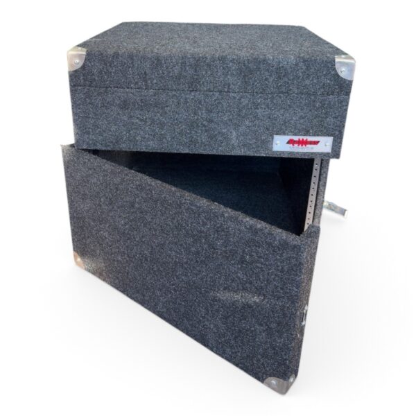 RK Racks Carpeted Road Case – Rackmount Flight Case - Pickup Only (SPG066584)