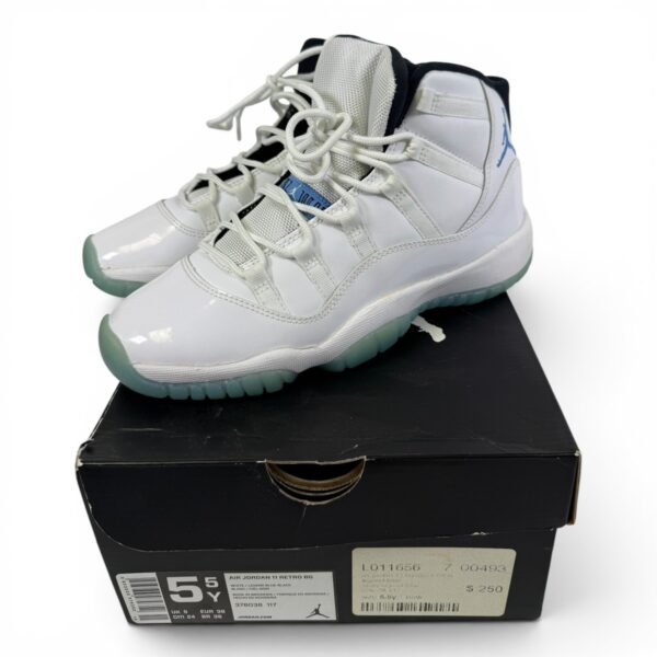 Jordan Air Jordan 11 Retro Legend Blue 2014 ‘Columbia’ Youth SZ 5.5 (SPG066023)