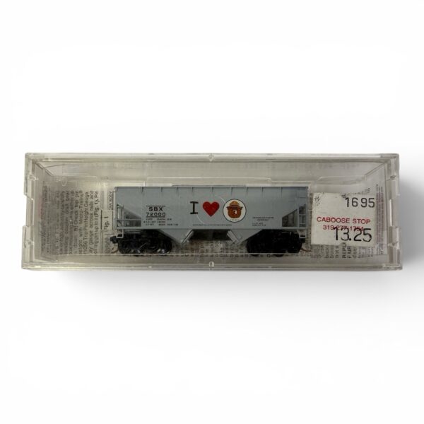 MTL Micro-Trains 55450 Smokey Bear SBX 72000 2 bay hopper