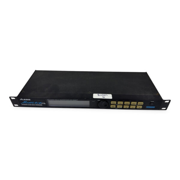 Alesis MidiVerb rackmount digital reverb/multieffects (parts, broken wheel)