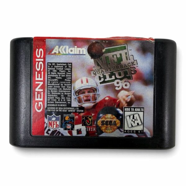 NFL Quarterback Club 96 (Sega Genesis, 1995)