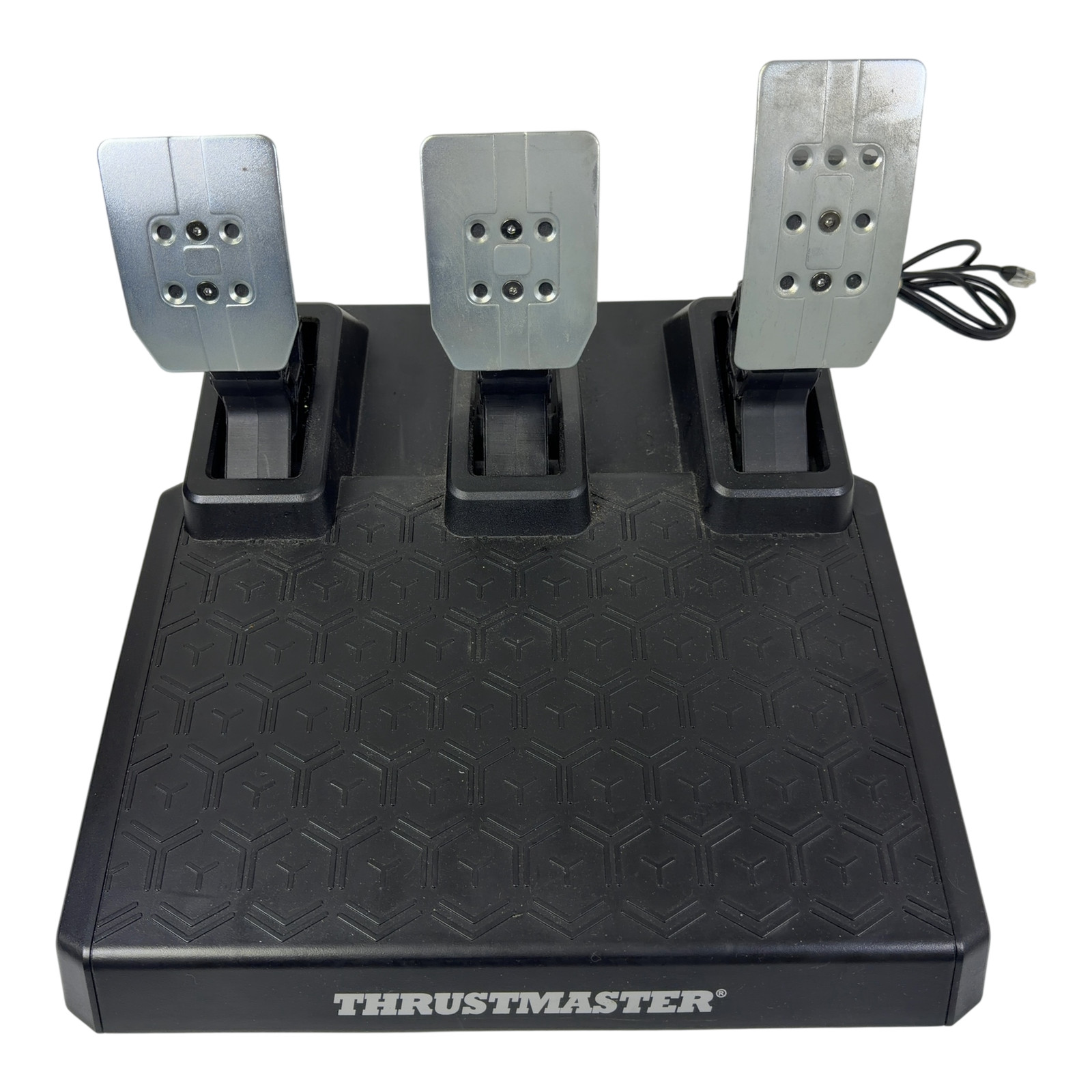 Thrustmaster T124-P5 Racing Wheel, Pedal Set, Power Supply, Clamp