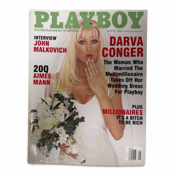 Playboy Magazine August 2000 – Darva Conger – Original USA Issue