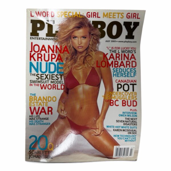 Playboy Magazine July 2005 Karina Lombard, Joanna Krupa