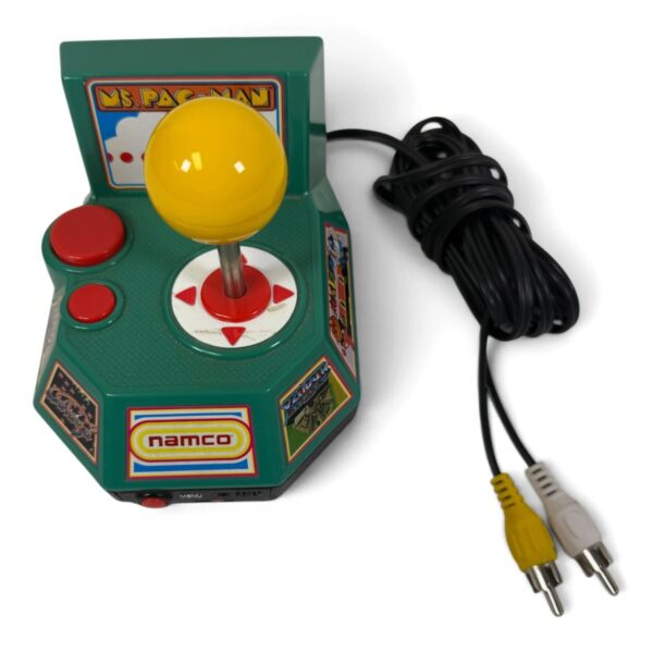 Ms. Pac-Man Jakks Pacific Namco Plug & Play 7-in-1 System RARE GREEN (SPG066261)