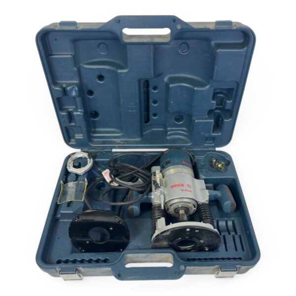 Bosch RA1746G Plunge Router Kit w/ Case, Bases, Edge Guide, Tested (SPG066434)