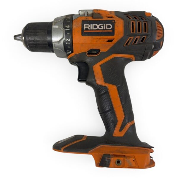 RIDGID R86008 18V Cordless Drill/Driver Bare Tool – Tested, Fair (SPG066409)