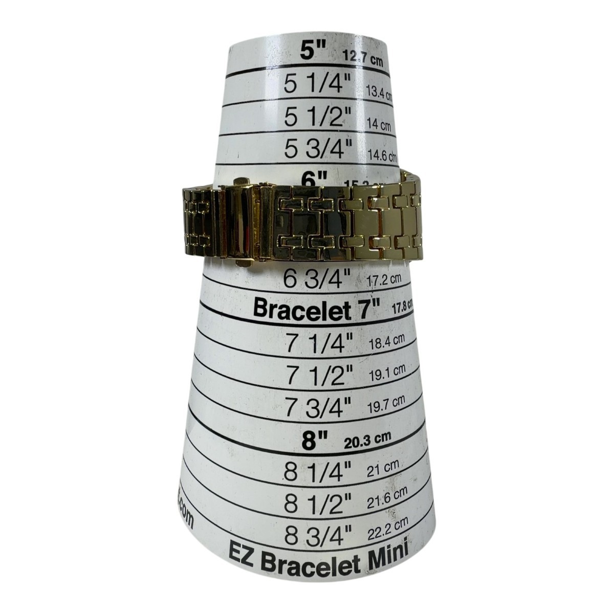 MC Model MC-742X Gold-Tone Multi-Function Quartz Wristwatch, 6.25" (SPG066589)