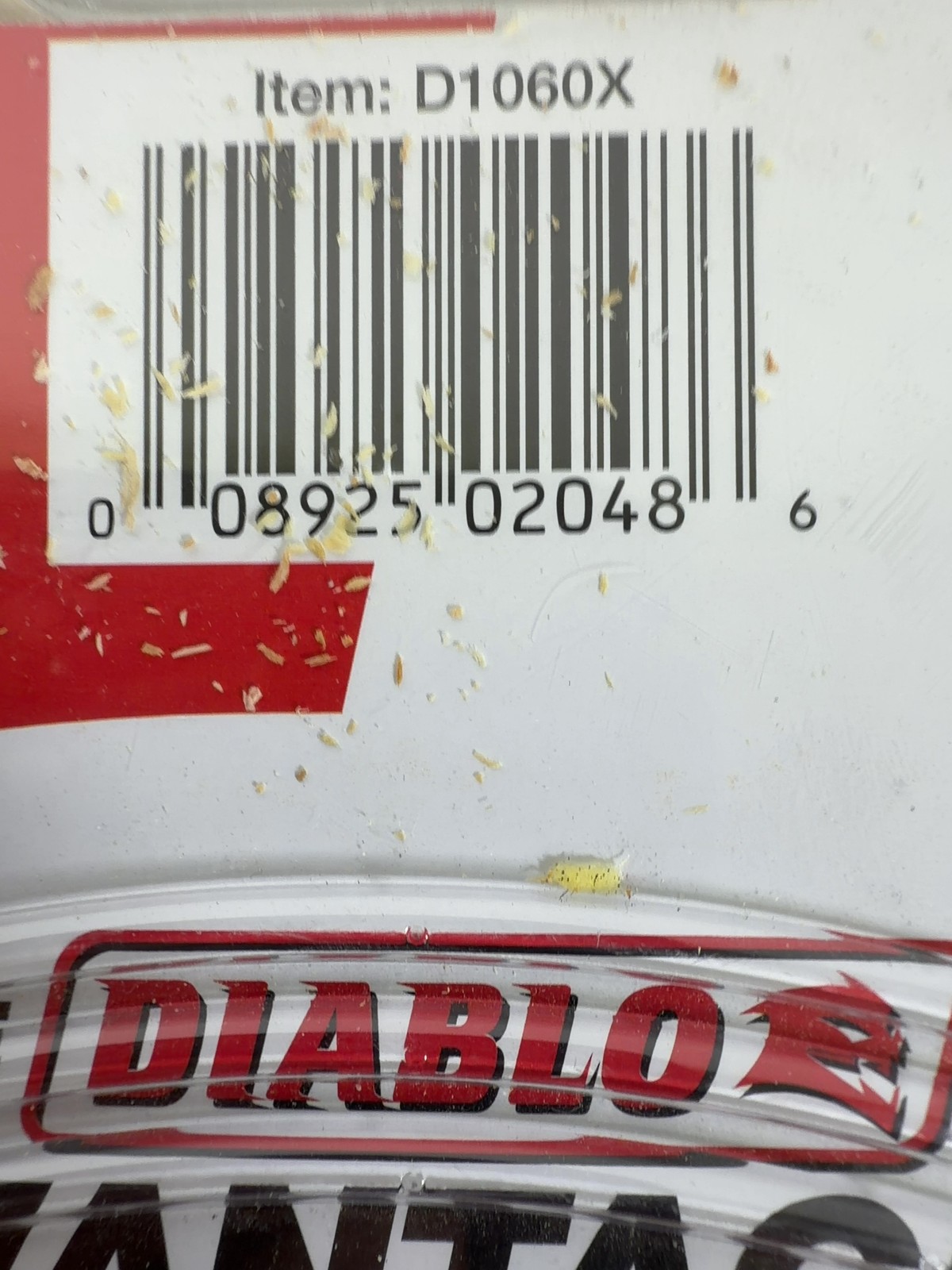 Diablo D1060X 10" 60T Fine Finish Saw Blade – Opened Package, Unused