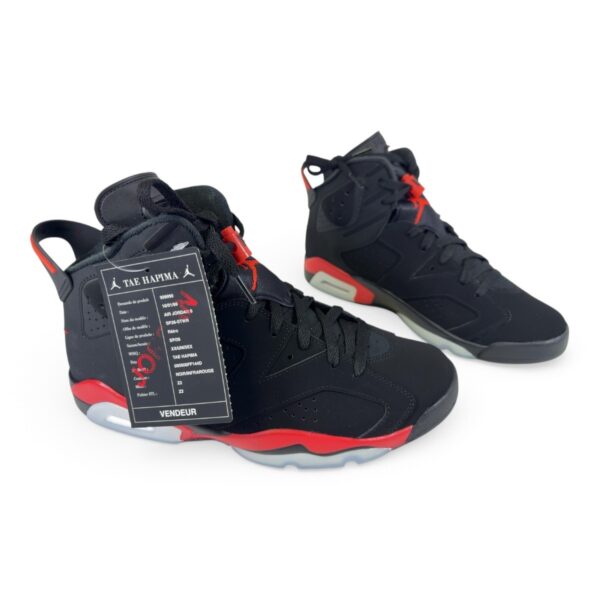 Nike Air Jordan 6 Retro Black/Light Crimson CT8529-001 Size 11 Like (SPG066548)