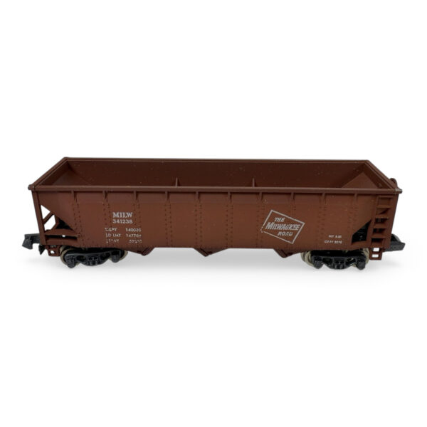 Con-Cor 1651-K Milwaukee Road 3-Bay Hopper N Scale #341238 with Box
