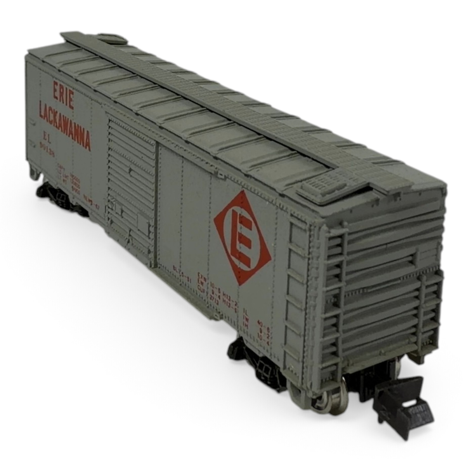 Con-Cor 1001-R Erie Lackawanna N Scale 40' Boxcar with Box (Used, Japan)