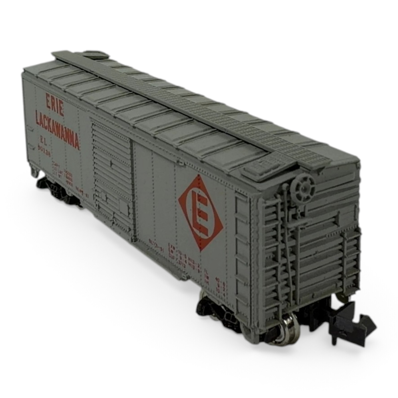 Con-Cor 1001-R Erie Lackawanna N Scale 40' Boxcar with Box (Used, Japan)