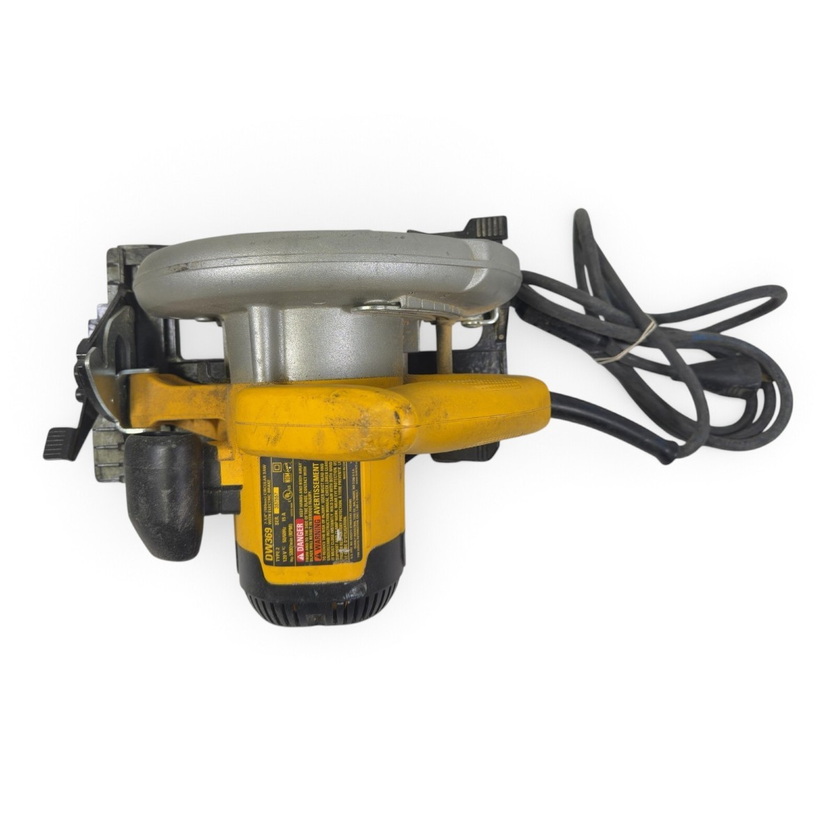 DeWalt DW369 Corded Circular Saw with Blade & Case – Good Condition (SPG066565)