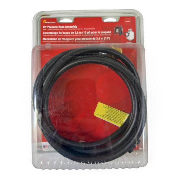 Mr. Heater F298902 12' Propane Hose Assembly – New Sealed Retail Packaging