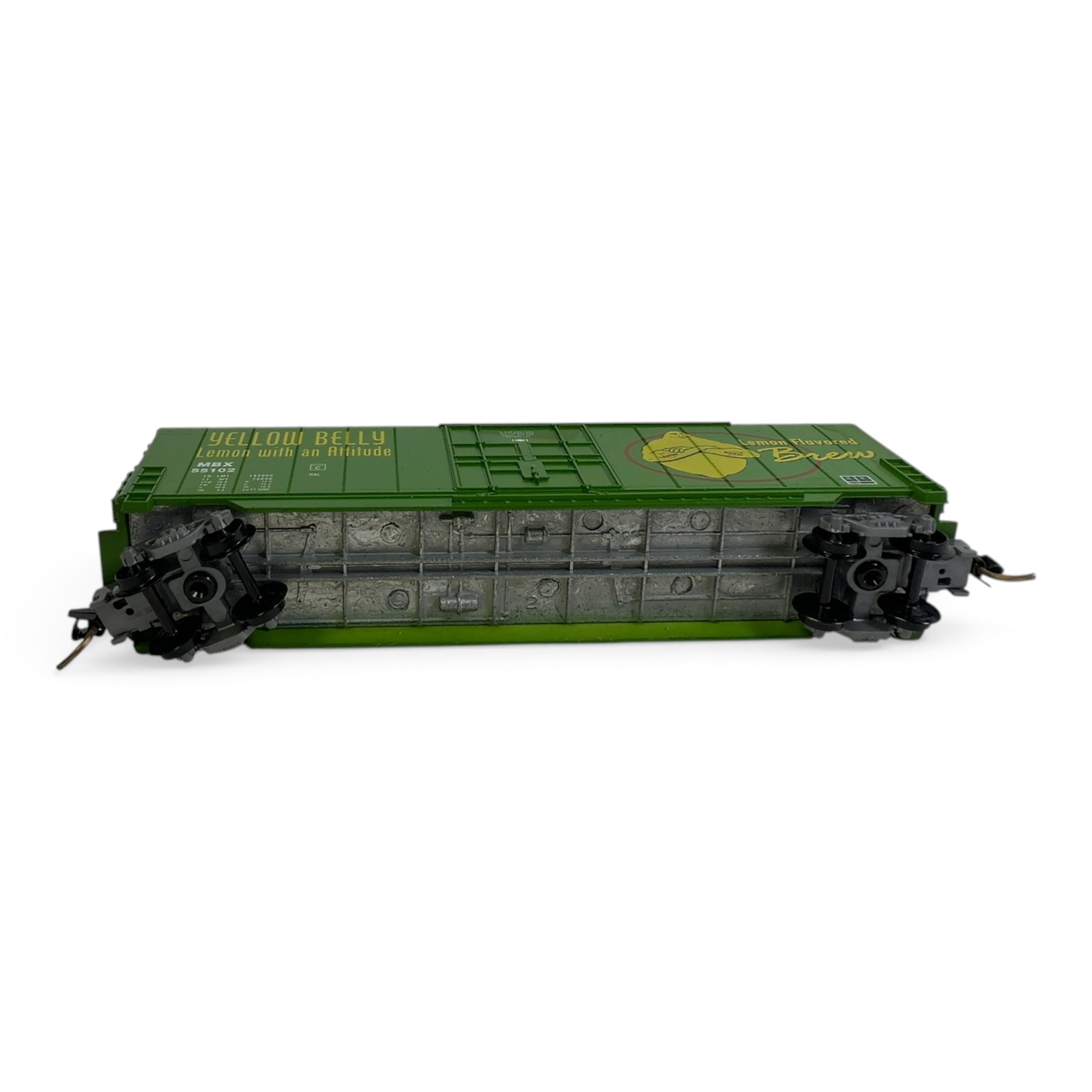 Aztec N Scale 'Yellow Belly Lemon with an Attitude' MBX 55102 Boxcar w/Case
