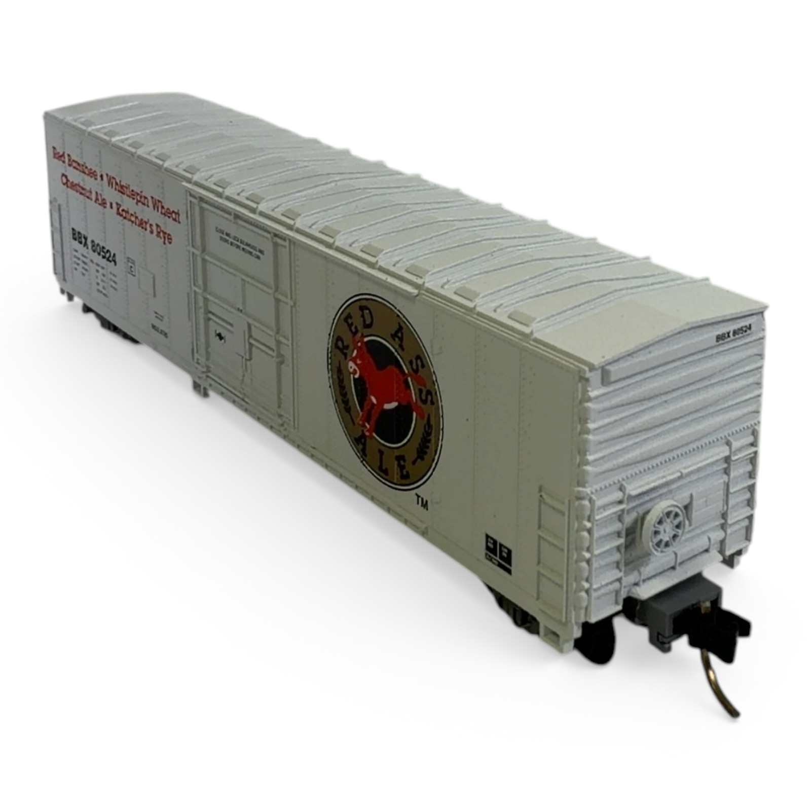 Aztec N Scale Boxcar Red Ass Ale BBX 80524 MB2047-23 w/ Original Box